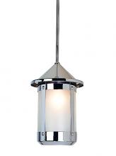 Arroyo Craftsman BSH-7CR-MB - 7" berkeley stem hung pendant