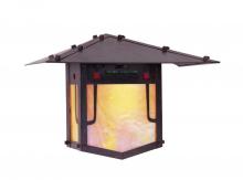 Arroyo Craftsman PDW-12GRC-RC - 12" pagoda flush wall mount