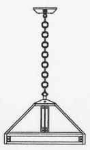 Arroyo Craftsman PH-18AM-RC - 18" prairie pendant