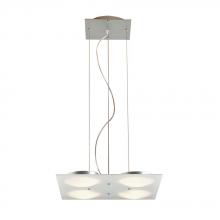 Jesco PD617-4S - 4-Light Square Adjustable Pendant LUMIDISQUE - Series 617.