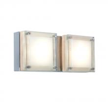 Jesco WS306H-2BI - 2-Light Wall Sconce QUATTRO Line Voltage - Series 306.