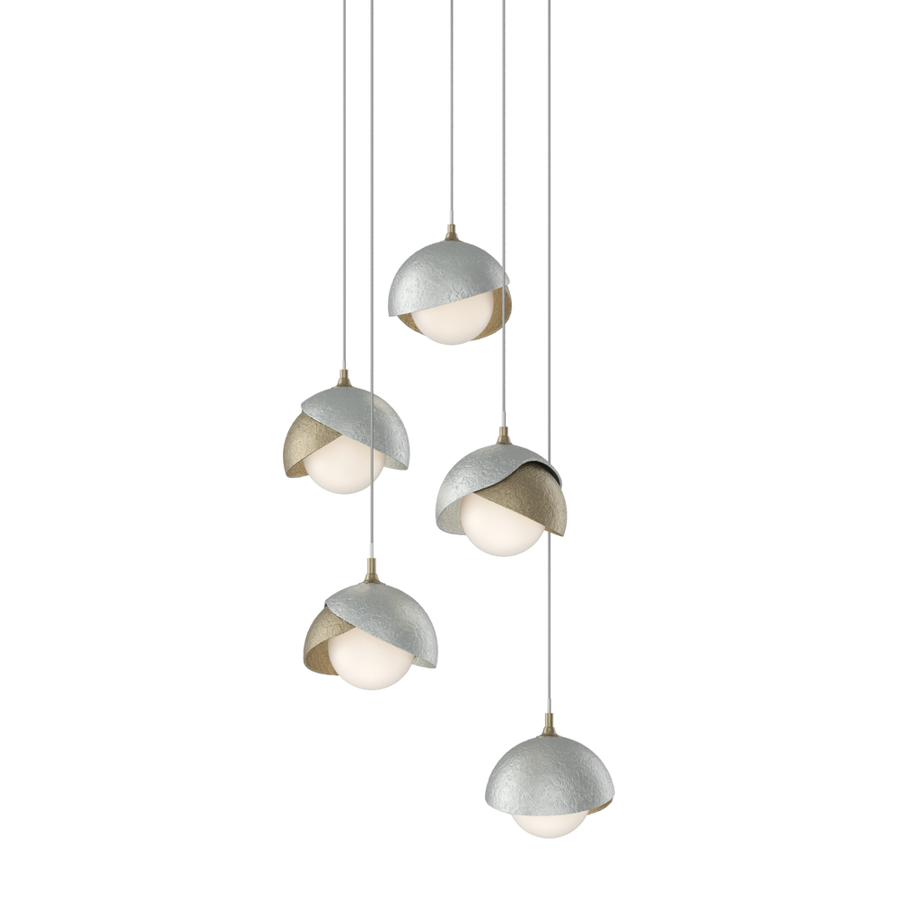 Brooklyn 5-Light Double Shade Pendant