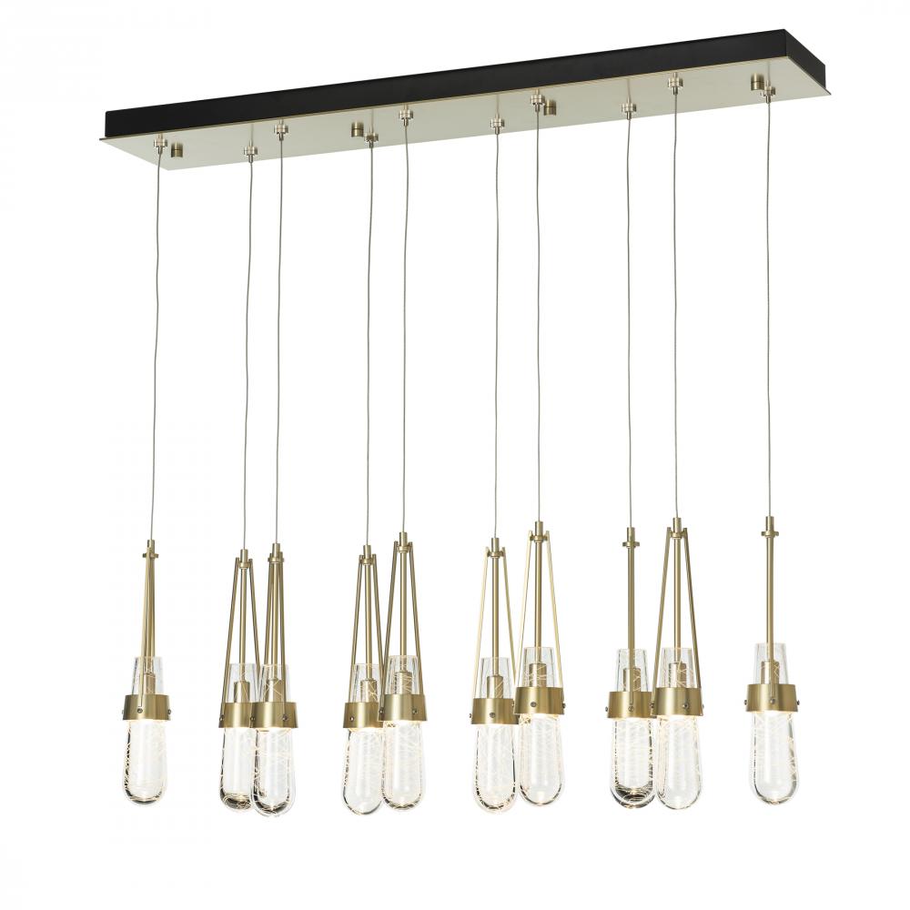 Link 10-Light Blown Glass Pendant