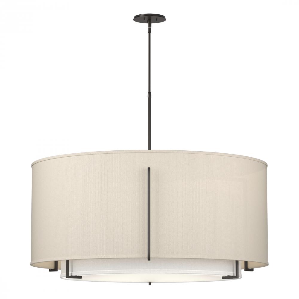 Exos Double Shade Large Scale Pendant