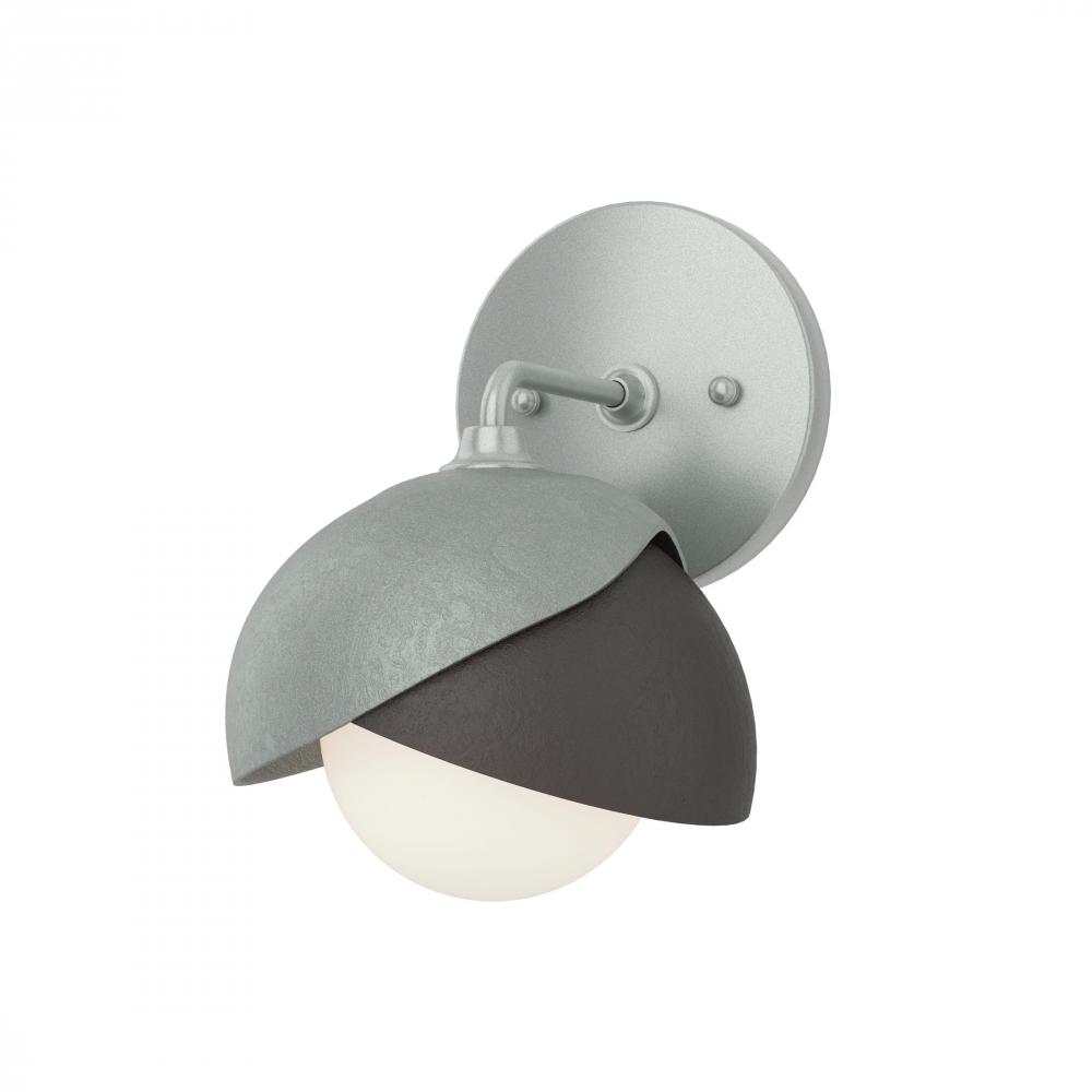 Brooklyn 1-Light Double Shade Bath Sconce