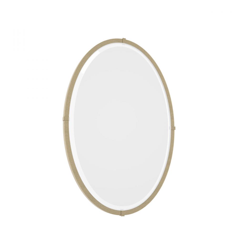 Beveled Oval Mirror