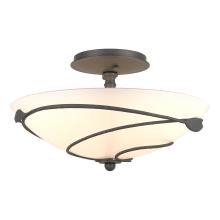 Hubbardton Forge 126712-SKT-20-GG0048 - Forged Leaves Semi-Flush