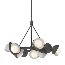 Hubbardton Forge 131068-SKT-MULT-20-82-GG0711 - Brooklyn 9-Light Double Shade Ring Pendant