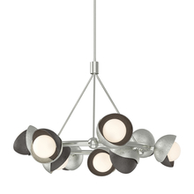 Hubbardton Forge 131068-SKT-MULT-85-14-GG0711 - Brooklyn 9-Light Double Shade Ring Pendant