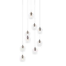 Hubbardton Forge 131103-SKT-LONG-05-ZM0709 - Ume 9-Light Pendant