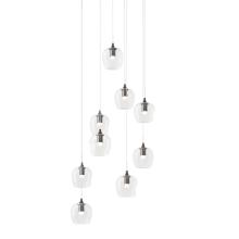 Hubbardton Forge 131103-SKT-LONG-14-ZM0709 - Ume 9-Light Pendant