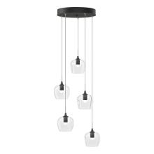  131123-SKT-STND-20-ZM0709 - Ume 5-Light Pendant