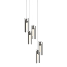  131124-SKT-LONG-07-ZM0065 - Exos Glass 5-Light Pendant