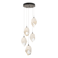 Hubbardton Forge 131138-SKT-STND-05-WP0755 - Chrysalis 5-Light Large Crystal Pendant