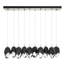 Hubbardton Forge 131144-SKT-LONG-85-BP0755 - Chrysalis 10-Light Large Crystal Pendant