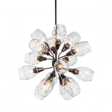 Hubbardton Forge 134516-SKT-MULT-07-ZM0621 - Ensemble 16-Light Orb Pendant