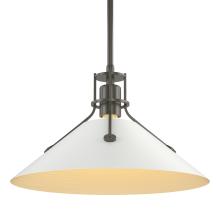 Hubbardton Forge 134550-SKT-MULT-07-02 - Henry Medium Steel Shade Pendant