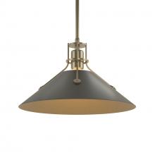 Hubbardton Forge 134550-SKT-MULT-84-10 - Henry Medium Steel Shade Pendant