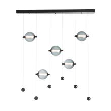  139050-LED-STND-10-YL0668 - Abacus 5-Light LED Pendant