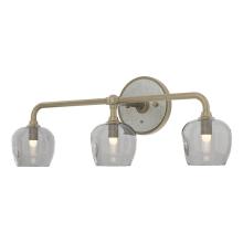  201342-SKT-84-85-YL0709 - Ume 3-Light Curved Arm Bath Sconce