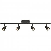 Access 63074LEDDLP-MBL - 4 Light Adjustable LED Track