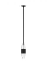 Visual Comfort & Co. Modern Collection SLPD38227B - Lassell Short Port Alone Pendant