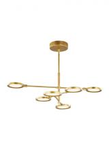 Visual Comfort & Co. Modern Collection 700SPCTBR-LED930-277 - Spectica 6 Chandelier