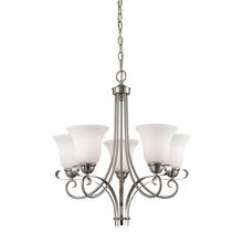 ELK Home 1005CH/20 - Thomas - Brighton 22'' Wide 5-Light Chandelier - Brushed Nickel