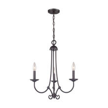 ELK Home 1503CH/10 - Thomas - Williamsport 20'' Wide 3-Light Chandelier - Oil Rubbed Bronze