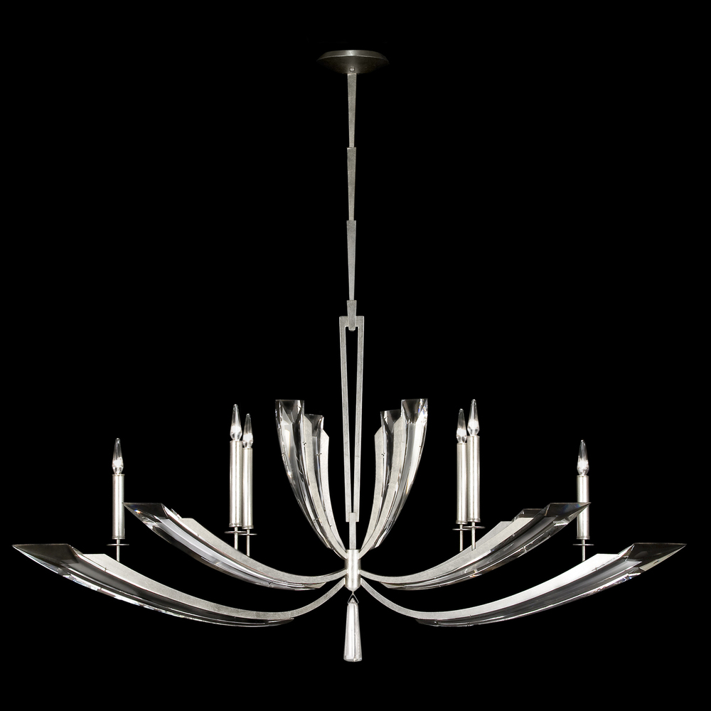 Vol de Cristal 46"W Oblong Chandelier