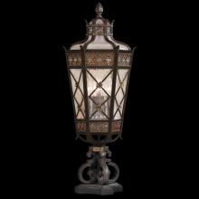 Fine Art Handcrafted Lighting 403983ST - Chateau Outdoor 35"H Outdoor Pier Mount