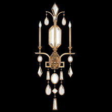 Fine Art Handcrafted Lighting 727050-3ST - Encased Gems 49"H Sconce