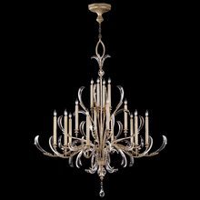 Fine Art Handcrafted Lighting 739640ST - Beveled Arcs 58"W Round Chandelier